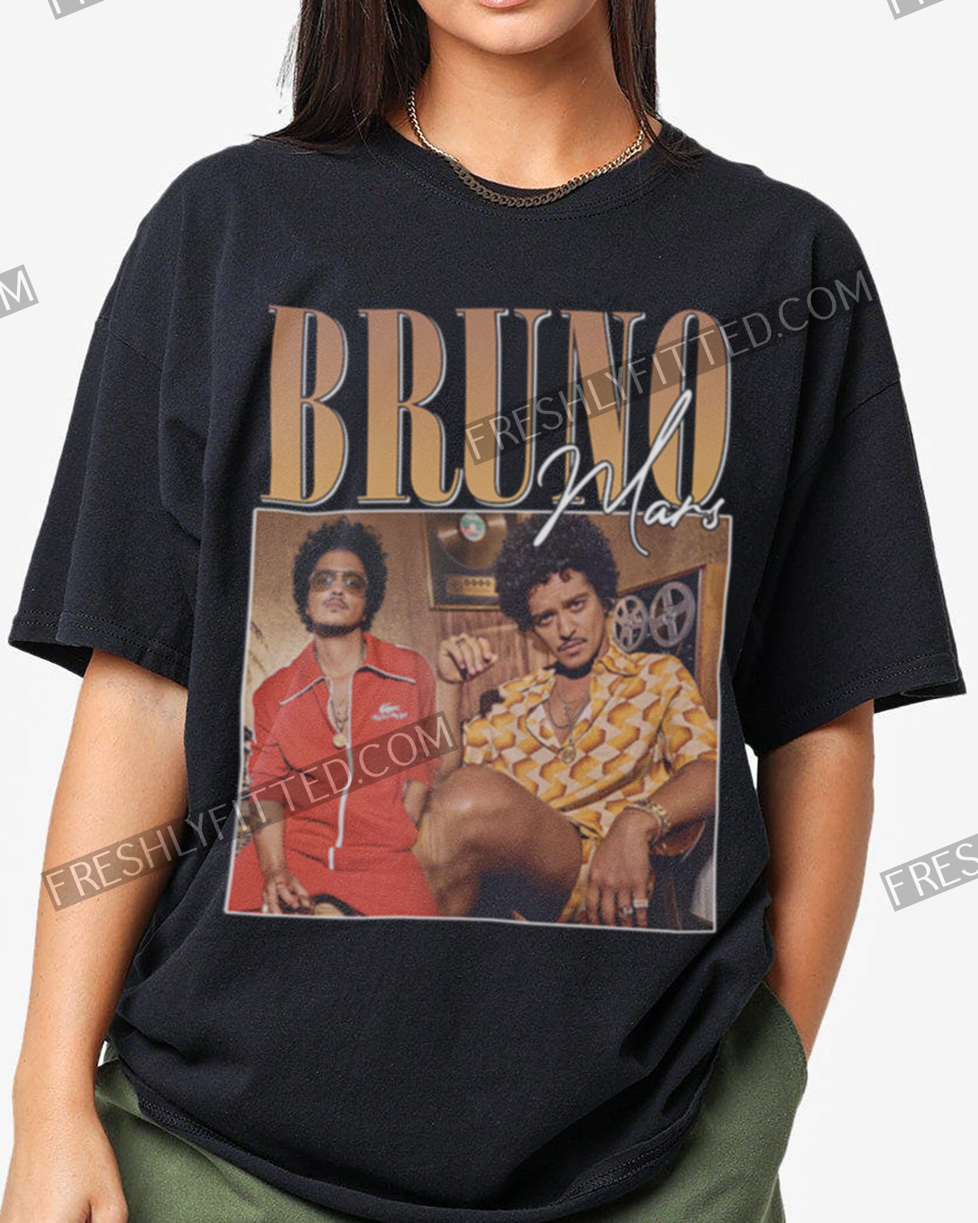 Bruno Mars unisex tour shirt