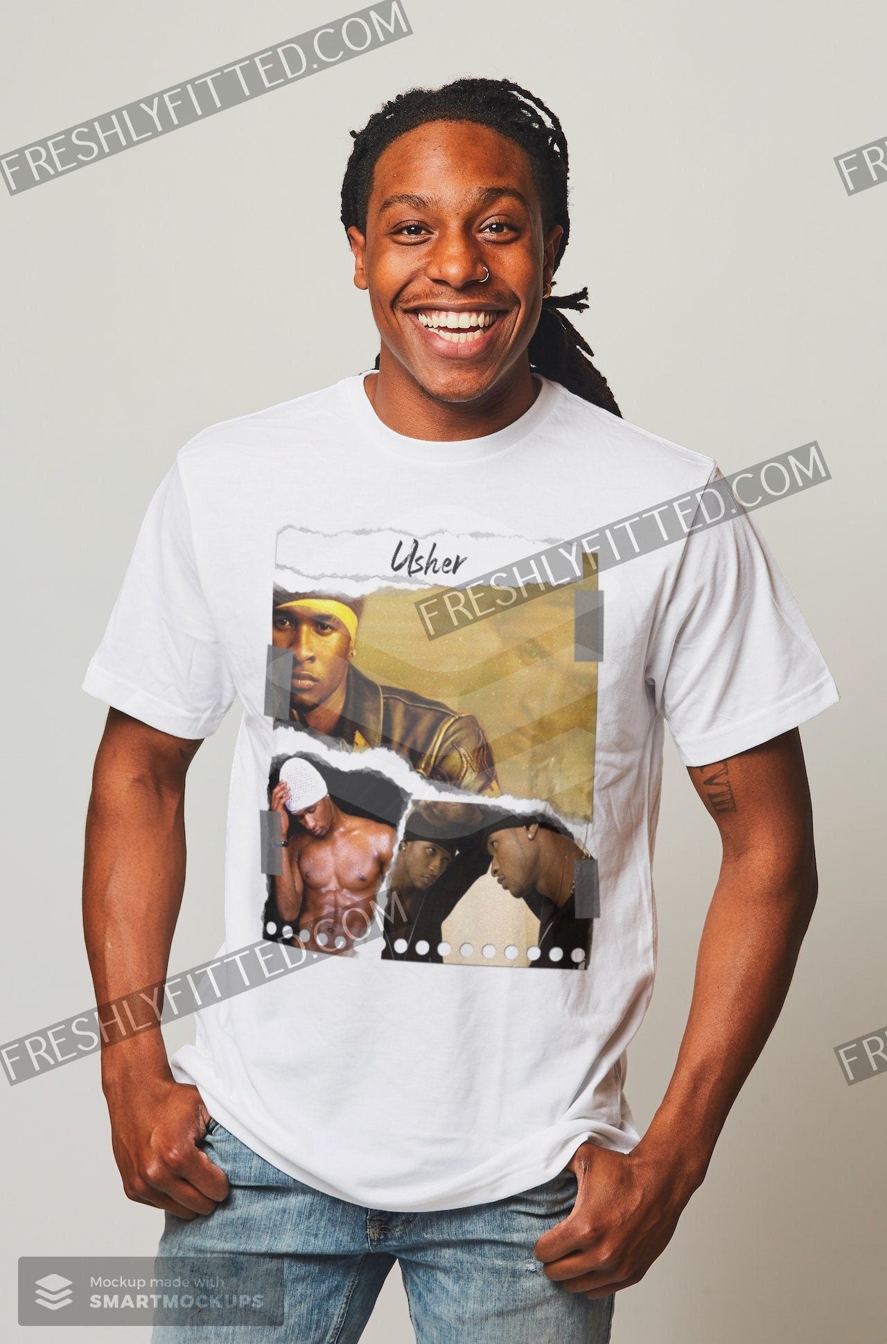 Usher Tour Shirt, Usher Vintage style shirt, Usher Raymond Shirt