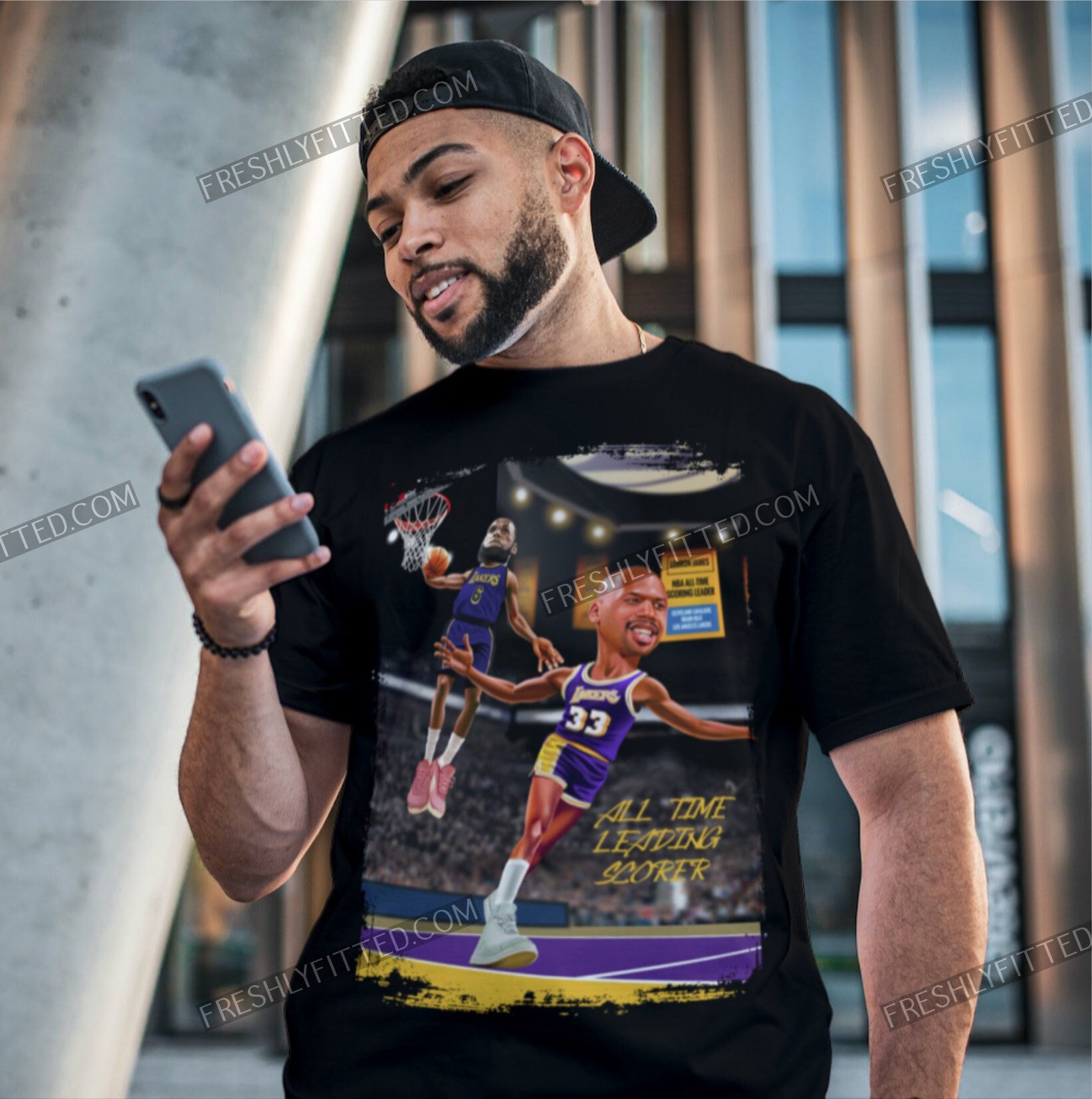 Lebron James Lakers Scoring Record T-Shirt