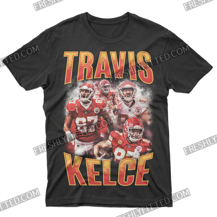 Travis Kelce Kansas City Chiefs Playoff Tee