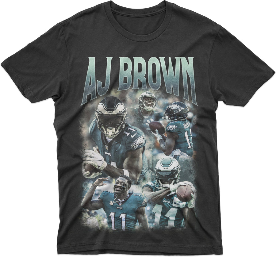 AJ Brown Eagles Playoff Tee