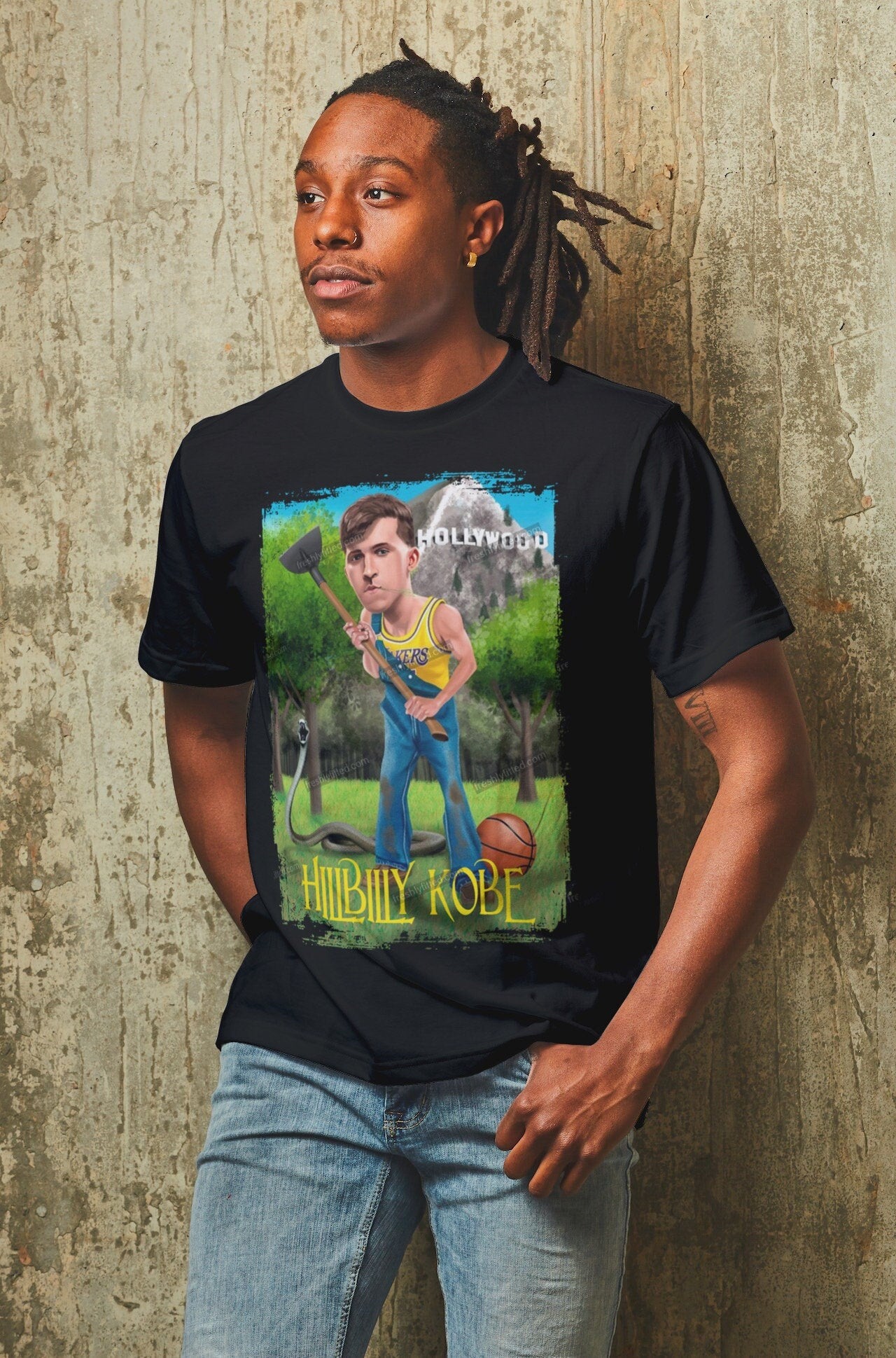 Austin Reaves Hillbilly Kobe Playoff T-Shirt