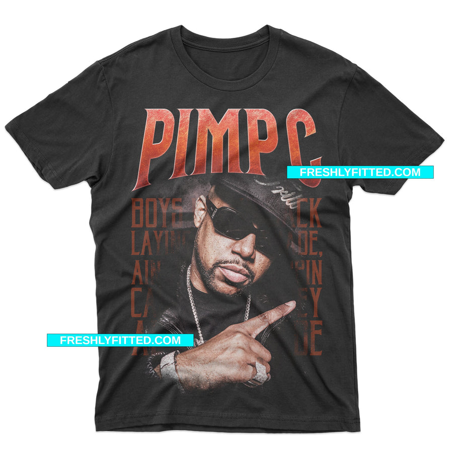 Pimp C Lyrics Tee