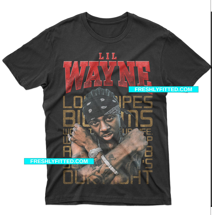 Lil Wayne Vintage Tee With Lyrics