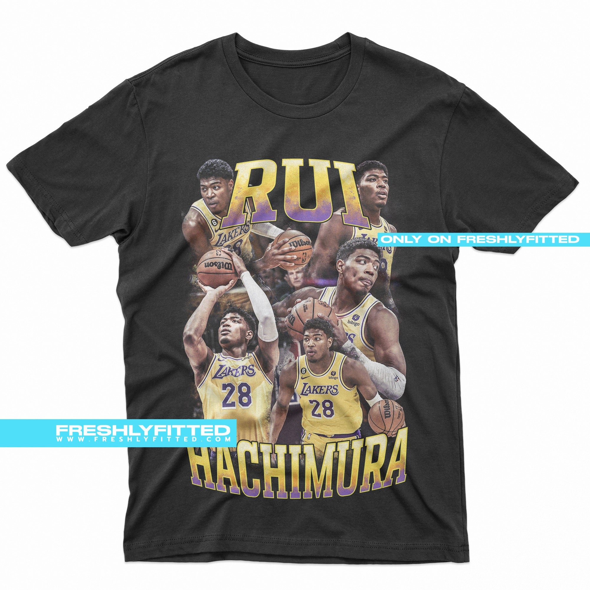 Rui Rachimura Lakers Playoff T-Shirt