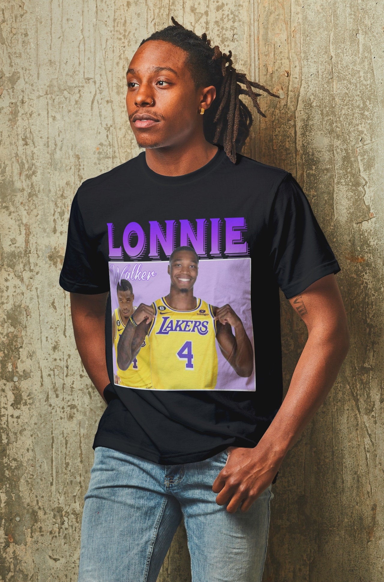 Lonnie Walker Lakers Playoffs  T-Shirt