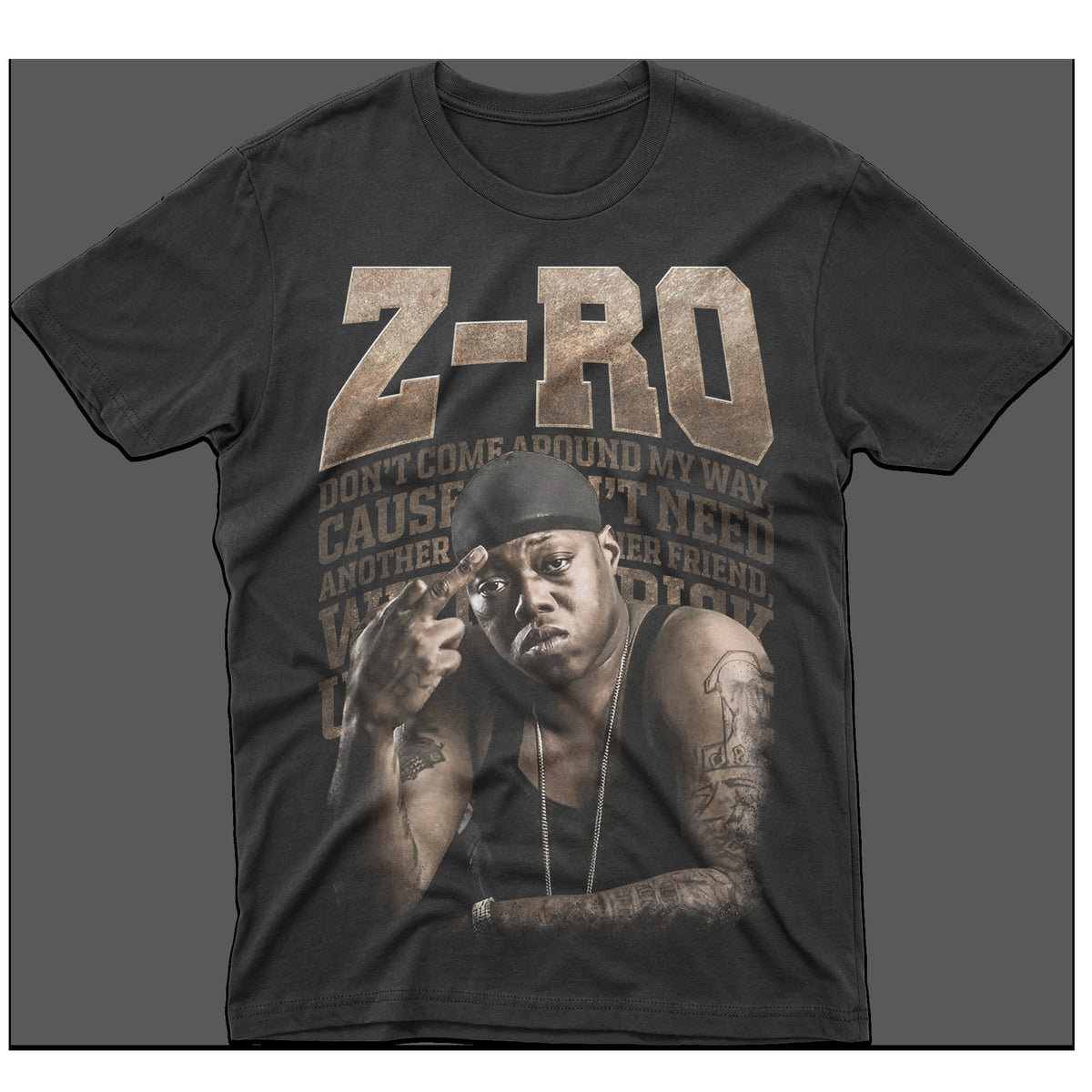 Z-Ro Lyrics Tee