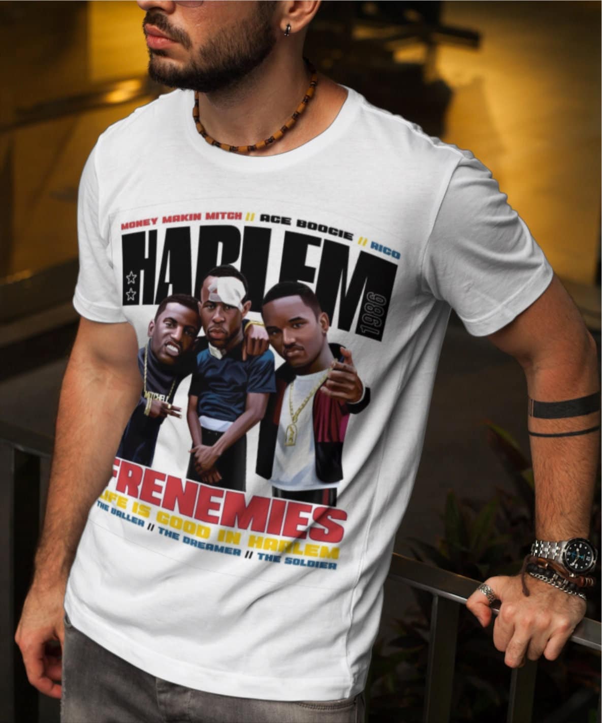 Paid in full shirt, Money making Mitch shirt, 90s vintage shirt