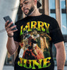 Larry June vintage style shirt