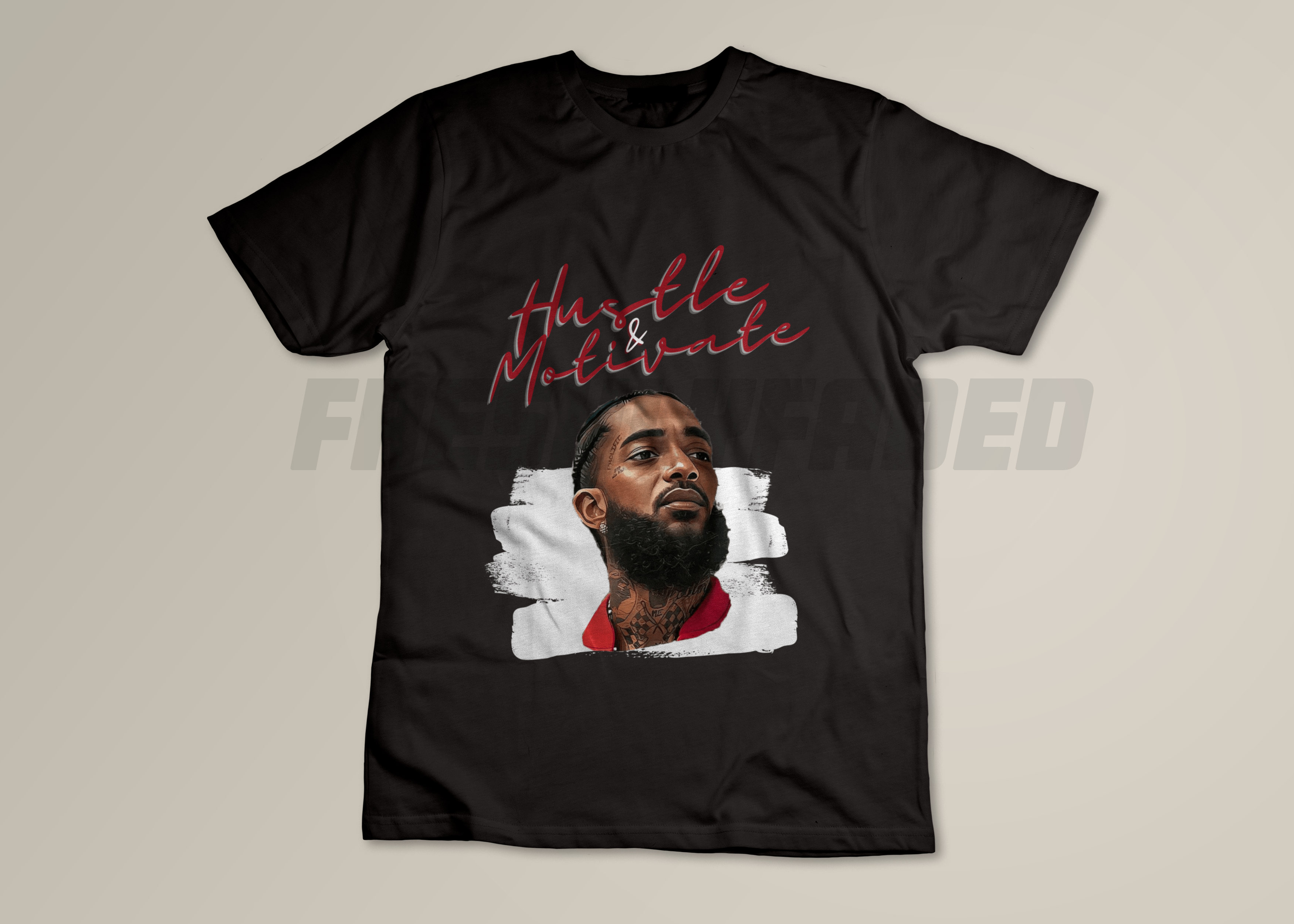 Nipsey Hussle Hustle & Motivate Tee