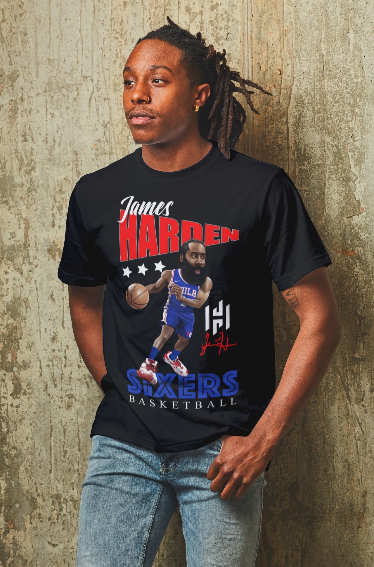 James Harden 76ers Tee