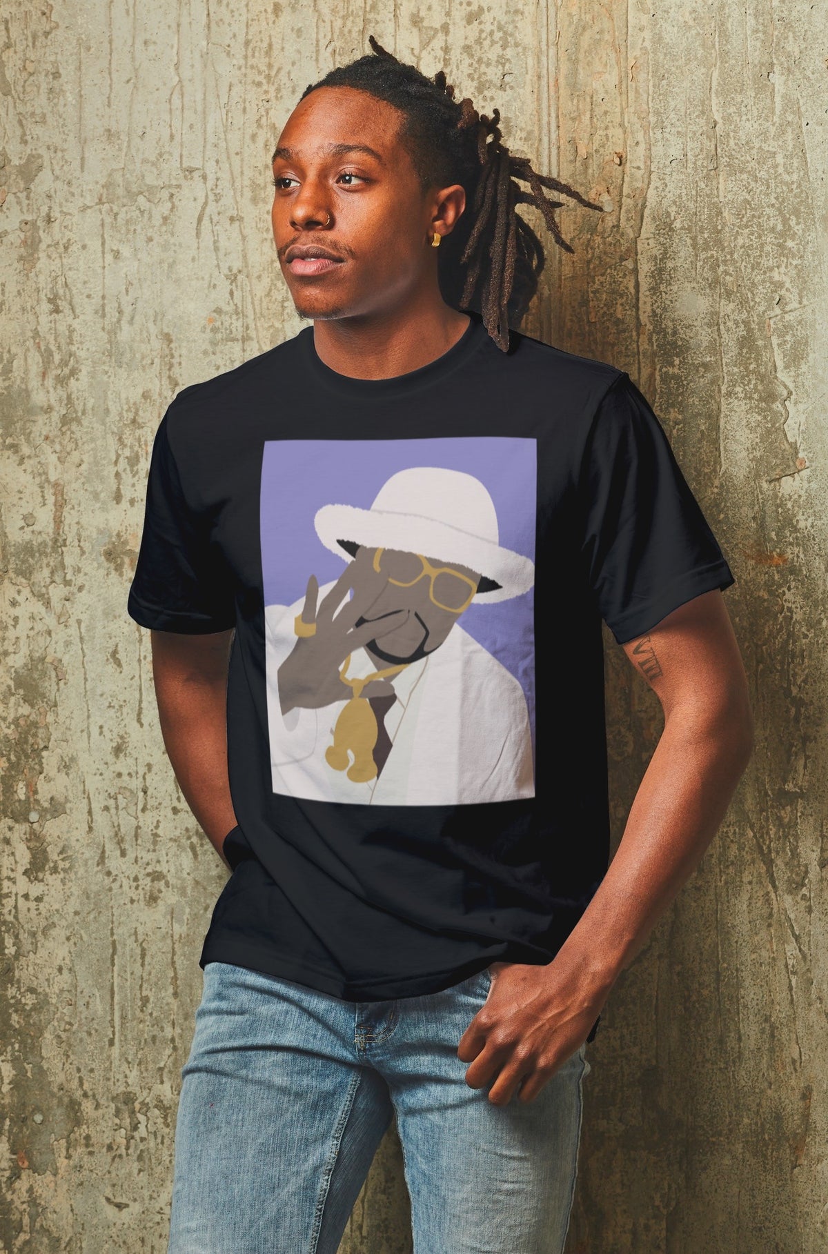 Pimp C Minimalist Tee — Design 2