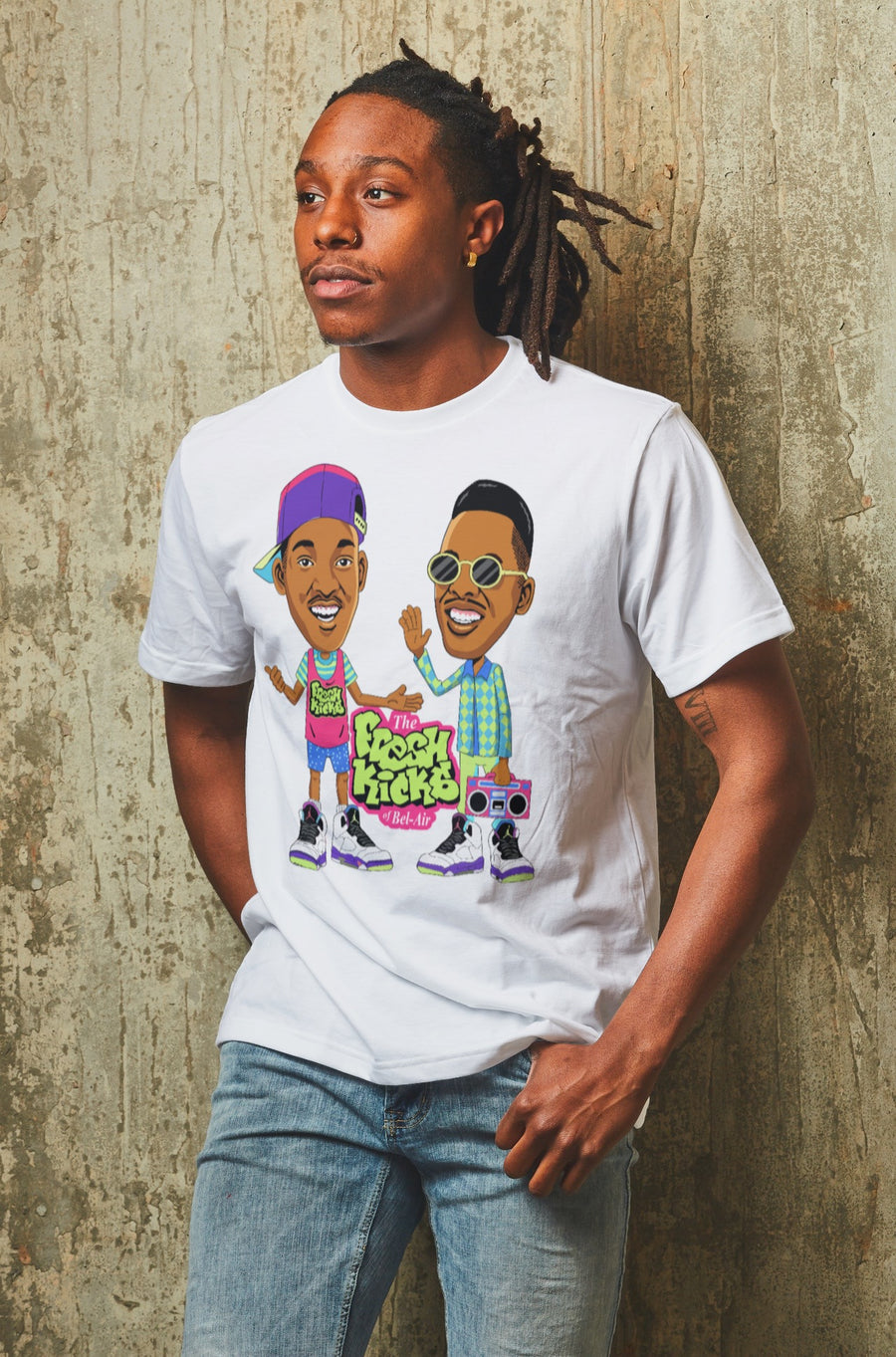 Fresh Prince of Bel-Air Matching Jordan 5 Tee 2