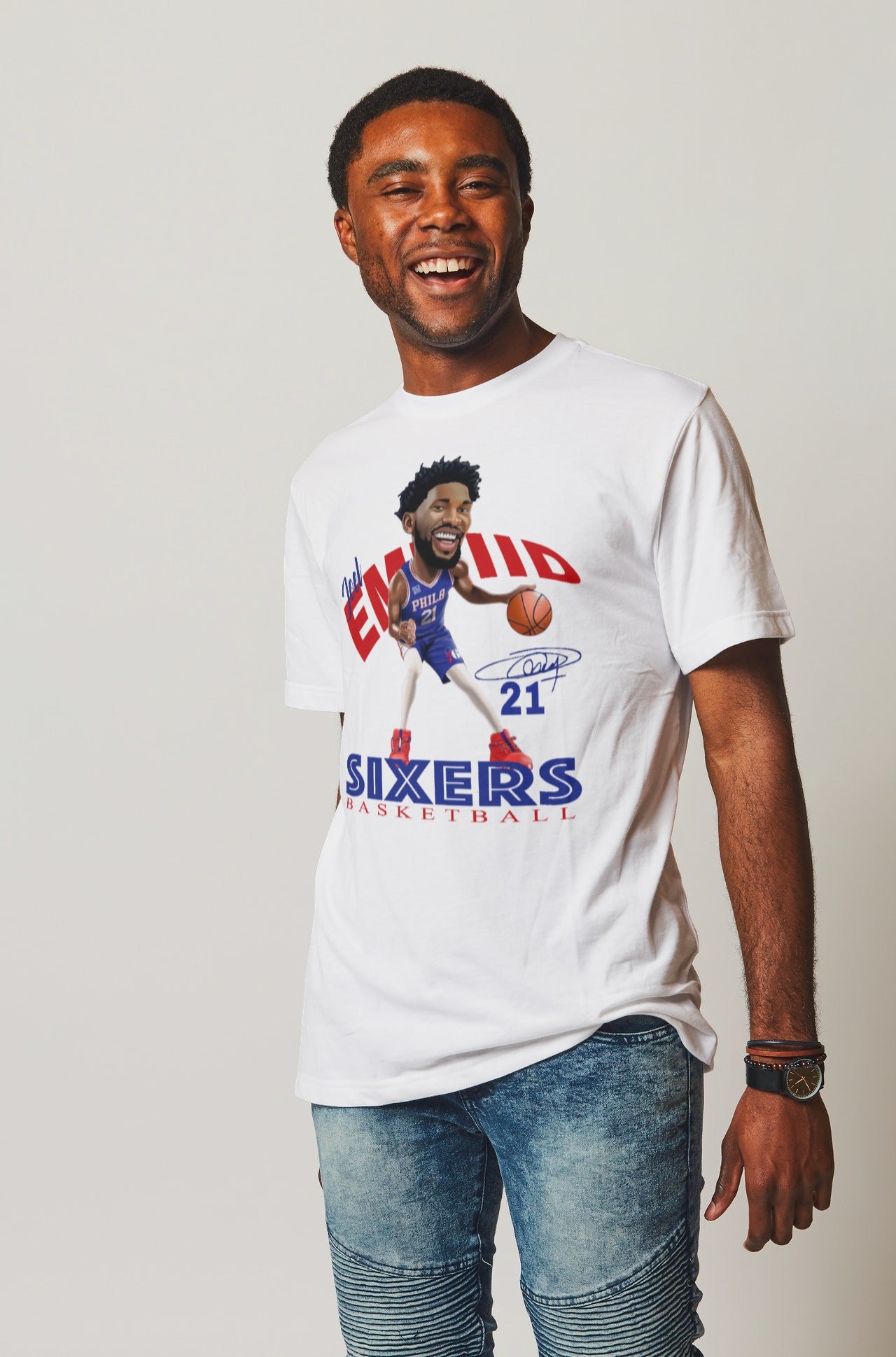 Joel Embiid 76ers Tee