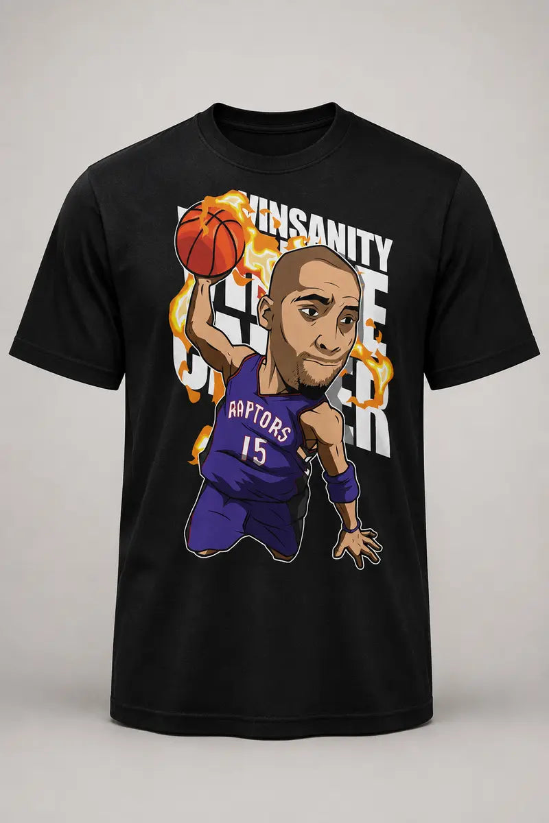 Vince Carter Insanity black tee