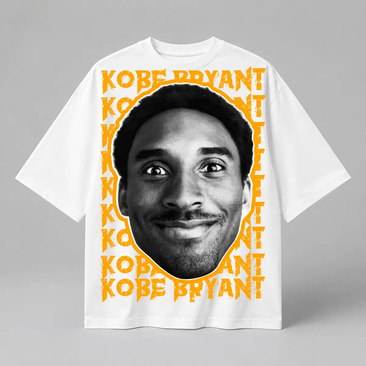 Kobe Bryant white graphic tee